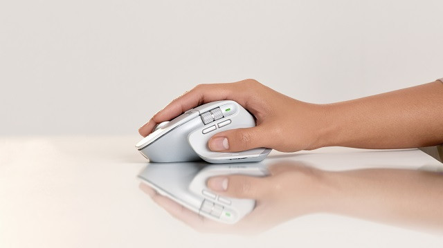 MYSZ LOGITECH MX Master 3S Light Silver - zdjęcie 3