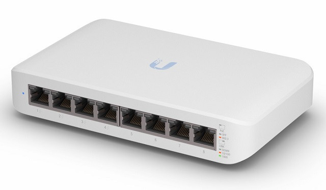 Switch Ubiquiti UniFi Lite 8 PoE 8p PoE ( PoE+: 4;) Managed Gigabit (USW-Lite-8-PoE-EU) - zdjęcie 2