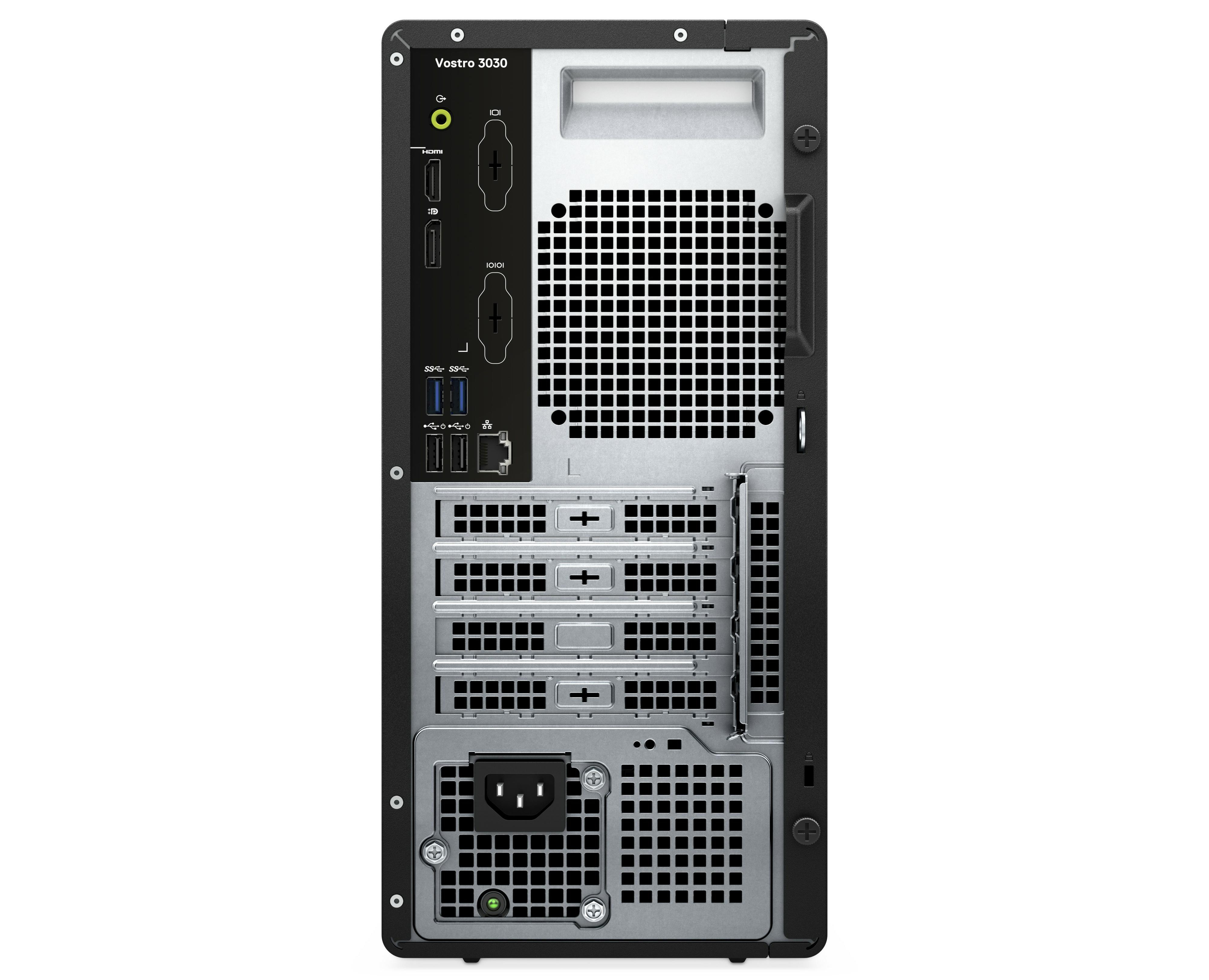Dell Vostro 3030 MT i3-14100 8GB DDR5 4800 SSD512 Intel UHD 730 WLAN+BT KB Mouse W11Pro 3Y Pro Support - zdjęcie 4