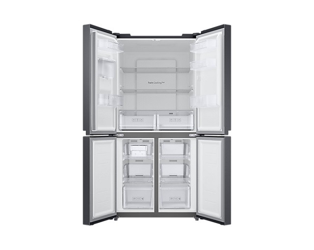 Lodówka SAMSUNG RF48A401EB4 Side by Side 179,3cm - zdjęcie 2