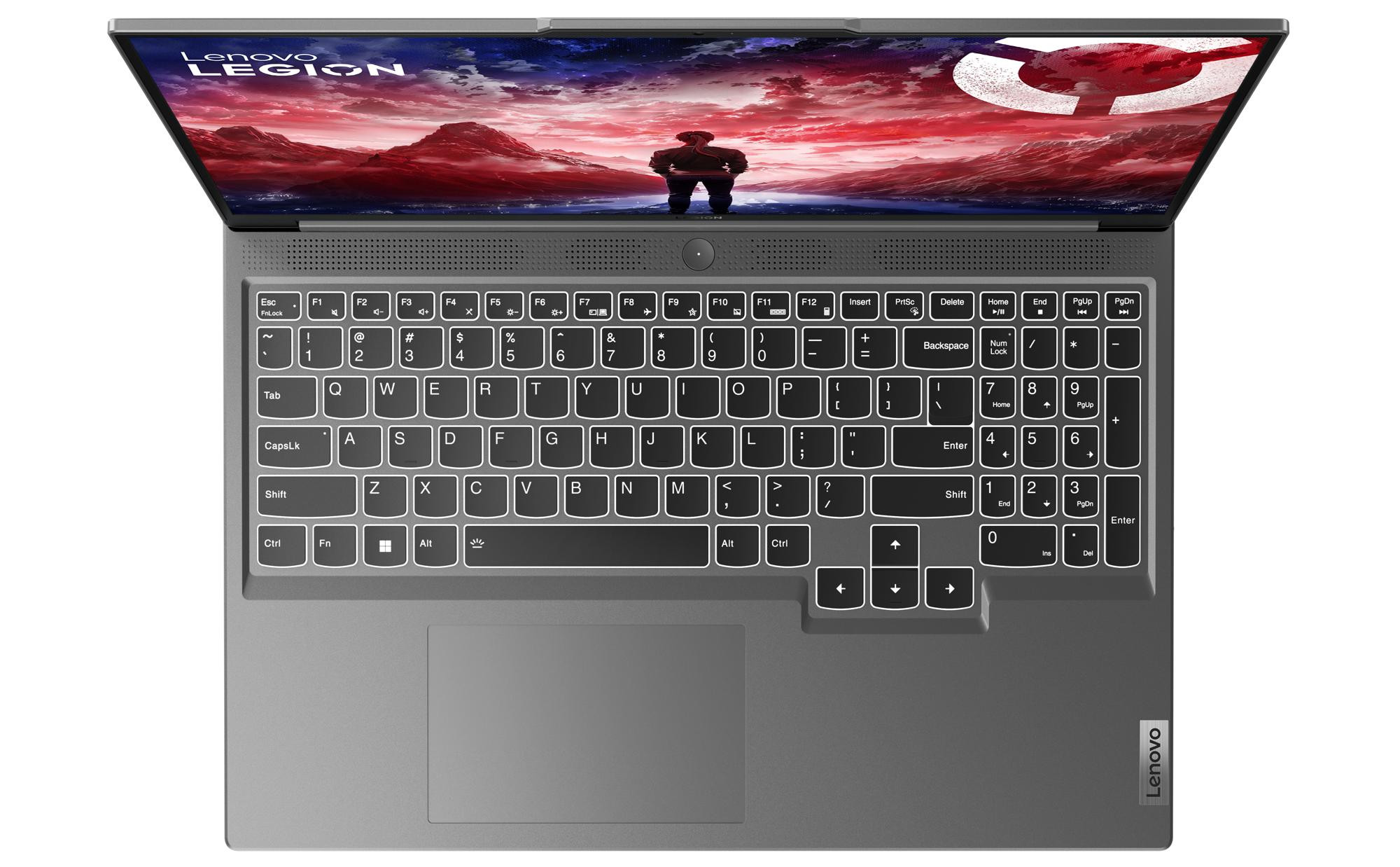 Lenovo Legion Slim 5 16AHP9 Ryzen 7 8845HS 16" WQXGA IPS 500nits AG 240Hz 32GB DDR5 SSD512 GeForce RTX 4070 8GB NoOS Luna Grey - zdjęcie 2