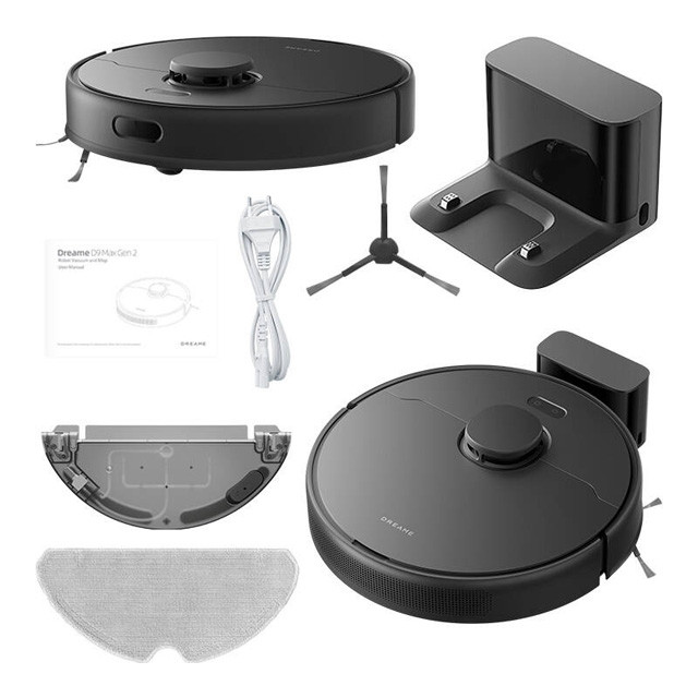 Robot sprzątający Dreame D9 Max Gen 2 (czarny) - zdjęcie 7