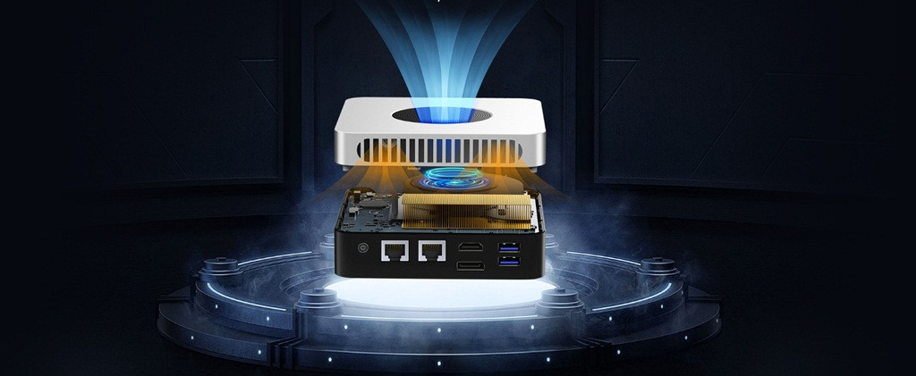 PC Chuwi Larkbox X N100 12GB SSD 512GB BT Win 11 - zdjęcie 5